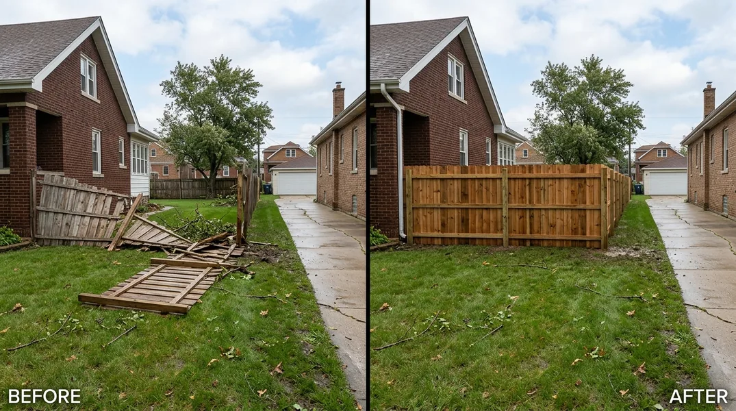 Result fence in Chicago - Chicago Fence Pros