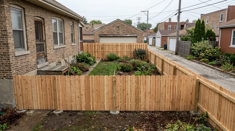 Wood & Privacy Fence Installation Chicago