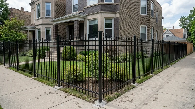 Aluminum & Ornamental Iron Fencing Chicago